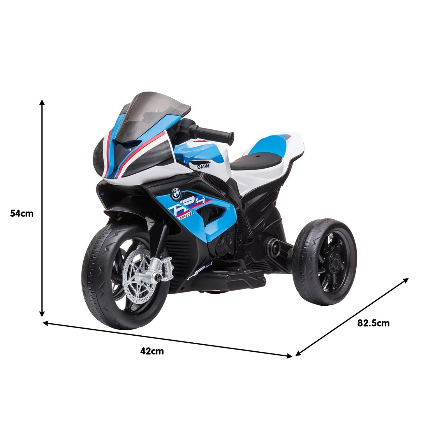 Kahuna Bmw Hp4 Race Kids Ride-on Motorbike In Blue - Mekamart Australia
