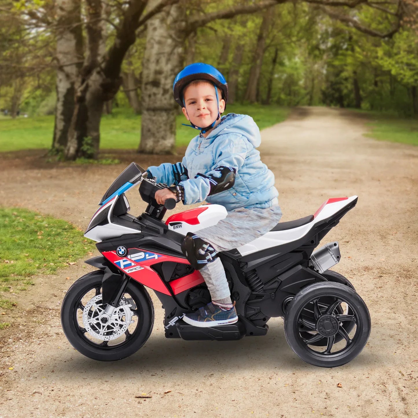 Kahuna Bmw Hp4 Race Kids Ride-on Motorbike In Red - Mekamart Australia