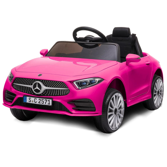 Kahuna Mercedes Benz CLS 350 Kids Electric Ride On Car with Remote Control - Pink - Mekamart Australia