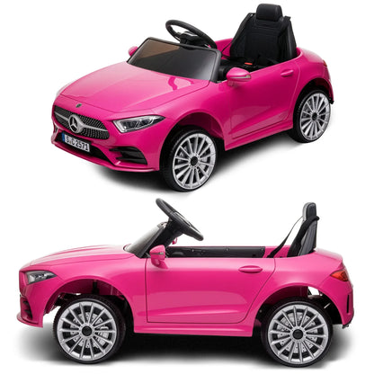 Kahuna Mercedes Benz CLS 350 Kids Electric Ride On Car with Remote Control - Pink - Mekamart Australia