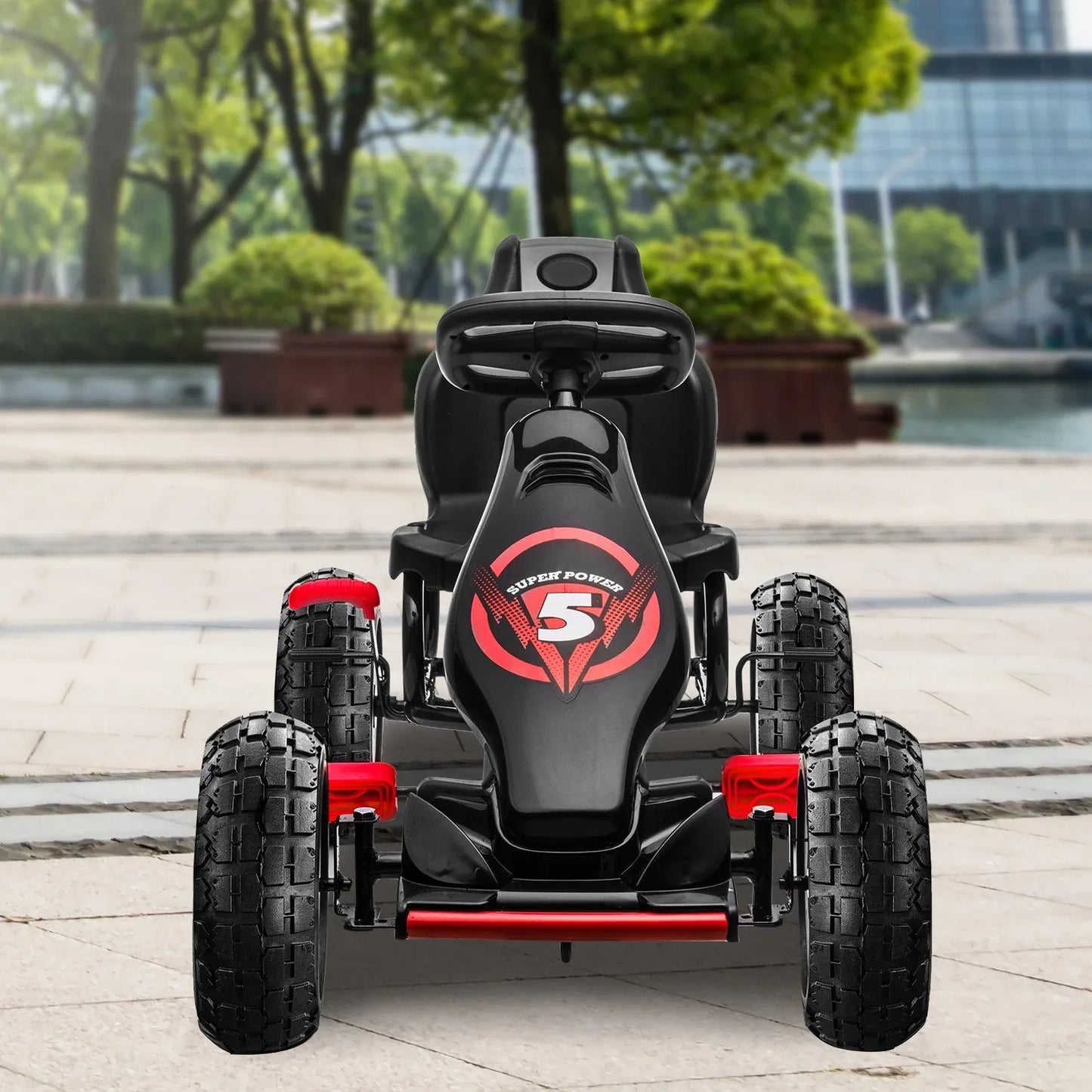 Kahuna G18 Kids Ride On Pedal Powered Go Kart Racing Style - Red - Mekamart Australia