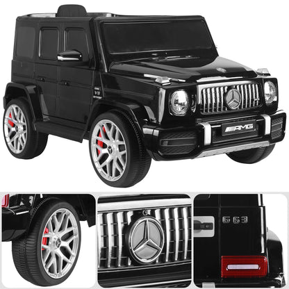 Kahuna Mercedes Benz AMG Licensed G63 Kids Electric Ride On Car Remote Control Dual 25W Motors Music Player LED Lights - Mekamart Australia