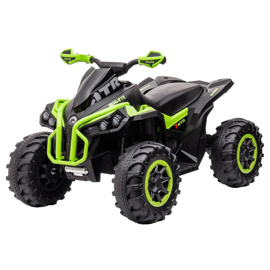 Kahuna GTS99 Kids Electric Ride On Quad Bike Toy ATV 50W - Green - Mekamart Australia