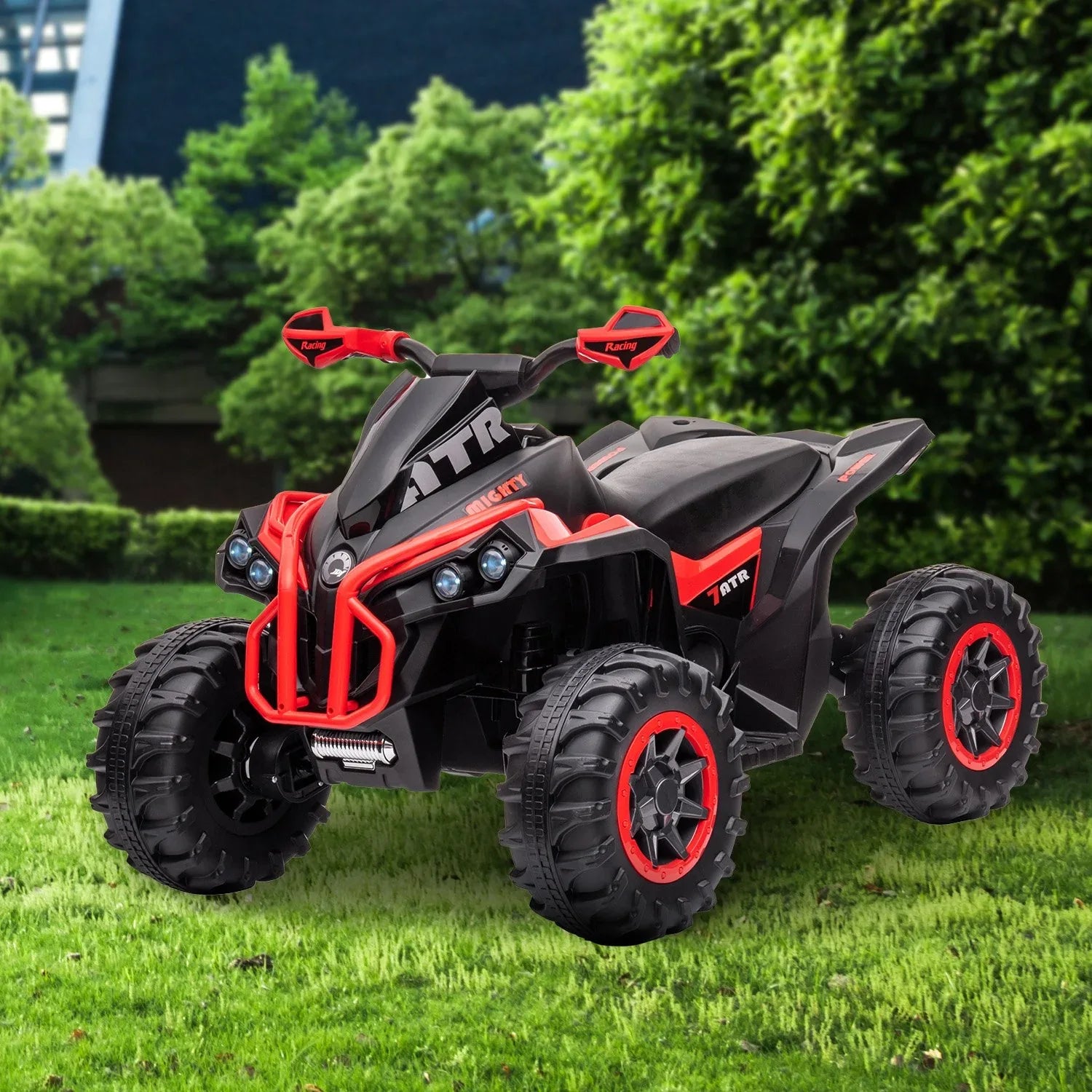 Kahuna GTS99 Kids Electric Ride On Quad Bike Toy ATV 50W - Red - Mekamart Australia
