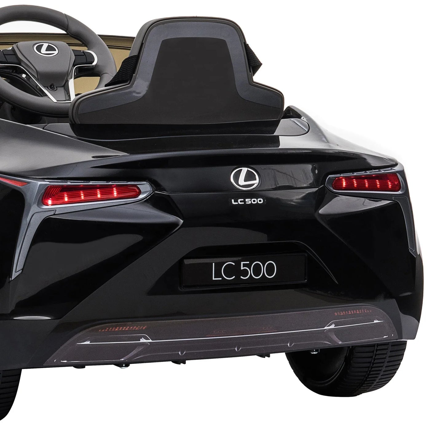 Kahuna Licensed Lexus LC 500 Kids Electric Ride On Car - Black - Mekamart Australia