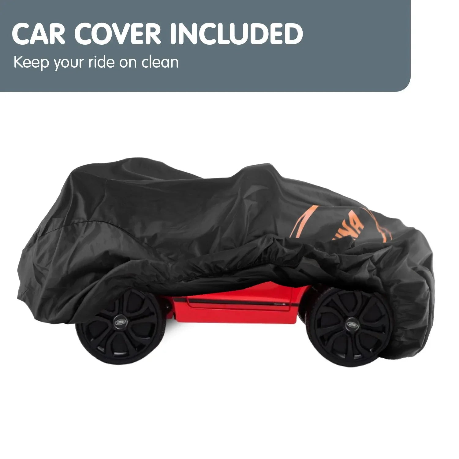 Kahuna Land Rover Licensed Kids Electric Ride On Car Remote Control - Red - Mekamart Australia