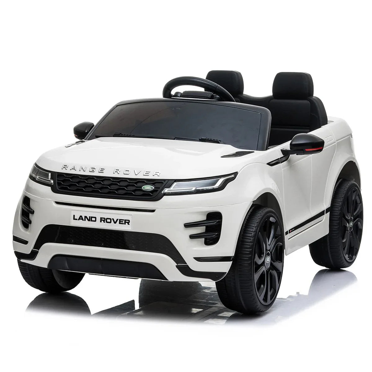 Kahuna Land Rover Licensed Kids Electric Ride On Car Remote Control - White - Mekamart Australia