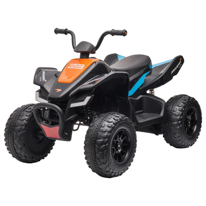 Kahuna MCL35 McLaren Toy Ride On Electric Quad Bike - Black - Mekamart Australia