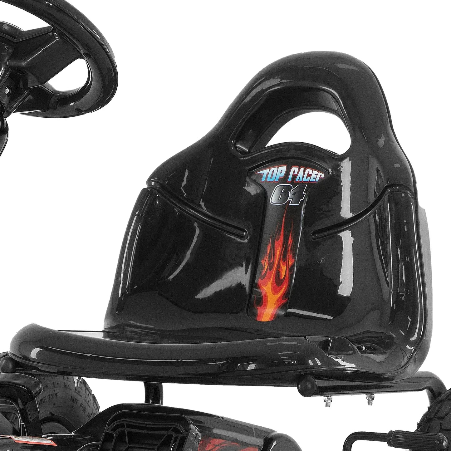 Kahuna G95 Kids Ride On Pedal-Powered Go Kart - Black - Mekamart Australia