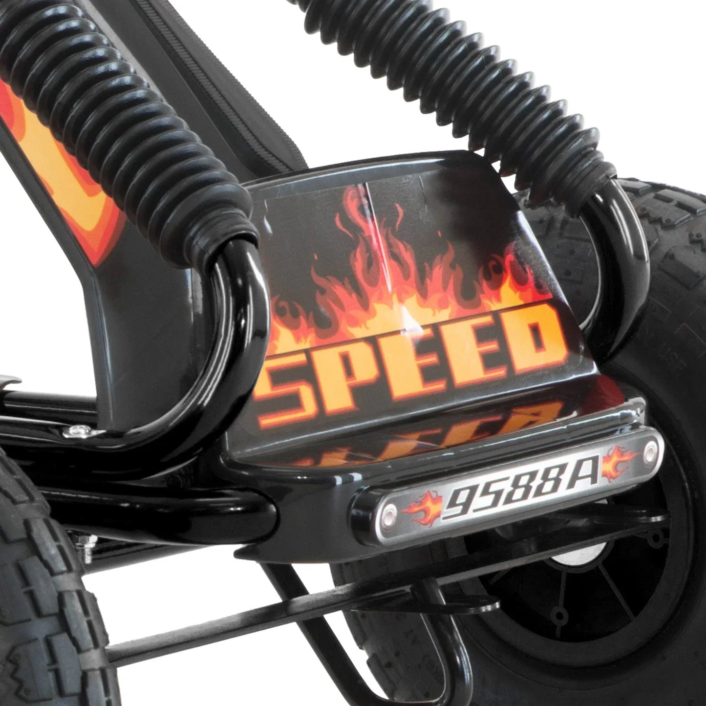 Kahuna G95 Kids Ride On Pedal-Powered Go Kart - Black - Mekamart Australia