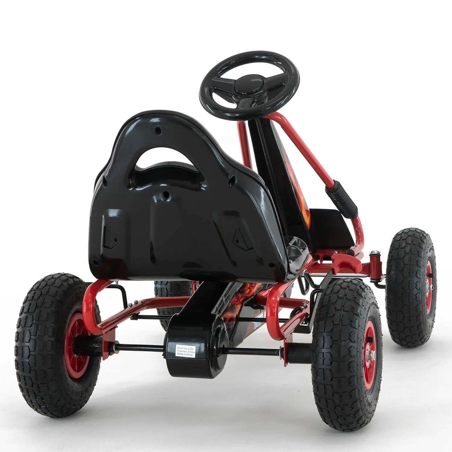 Kahuna G95 Kids Ride On Pedal-Powered Go Kart - Red - Mekamart Australia