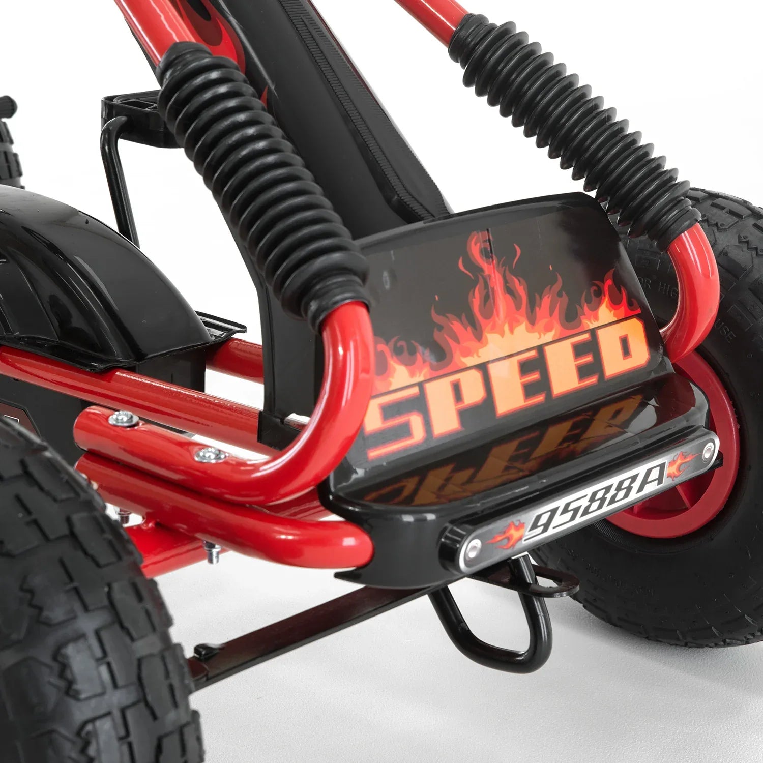Kahuna G95 Kids Ride On Pedal-Powered Go Kart - Red - Mekamart Australia