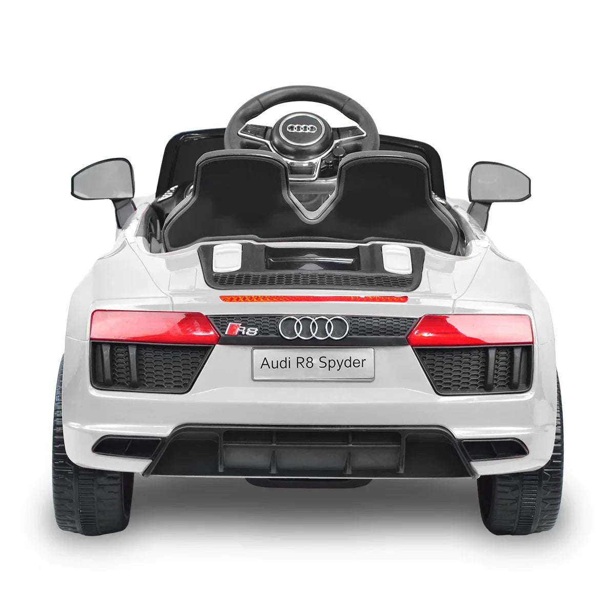 Kahuna Kahuna R8 Spyder Audi Licensed Kids Electric Ride On Car Remote Control - White - Mekamart Australia