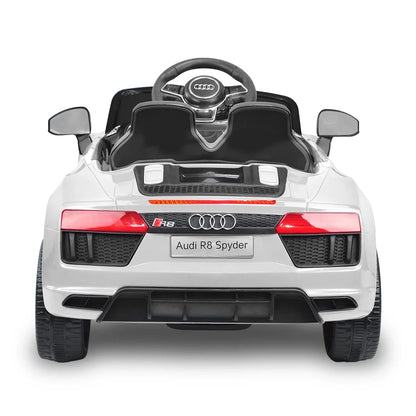 Kahuna Kahuna R8 Spyder Audi Licensed Kids Electric Ride On Car Remote Control - White - Mekamart Australia