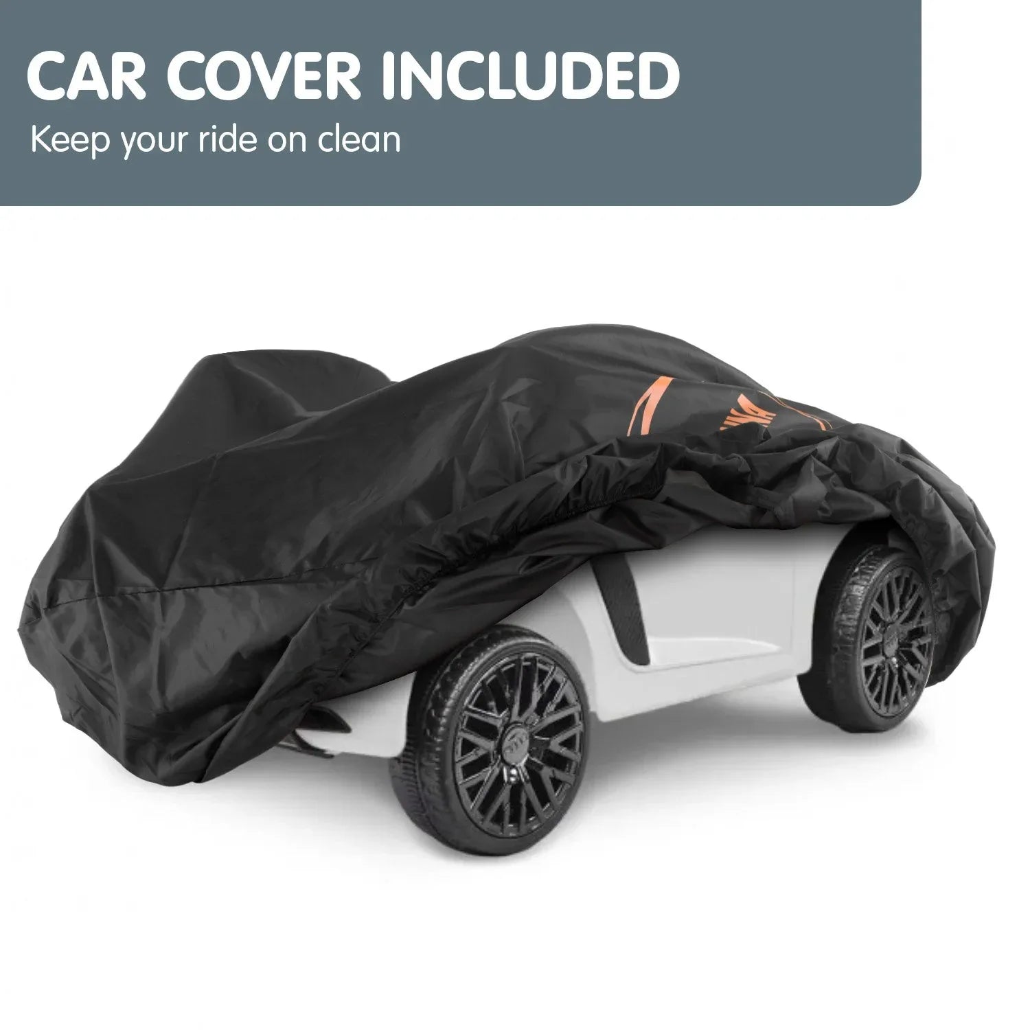 Kahuna Kahuna R8 Spyder Audi Licensed Kids Electric Ride On Car Remote Control - White - Mekamart Australia