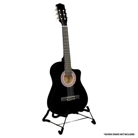 Karrera Childrens Acoustic Guitar Kids - Black - Mekamart Australia