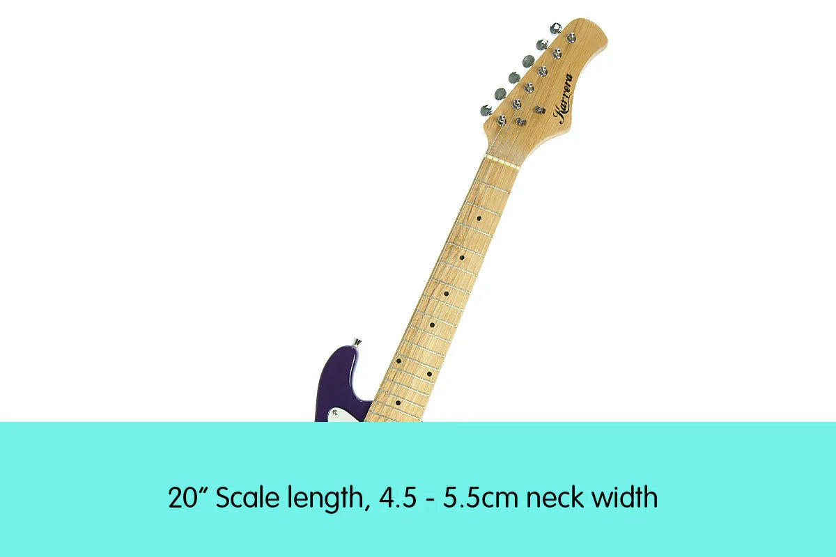 Karrera Electric Childrens Guitar Kids - Purple - Mekamart Australia