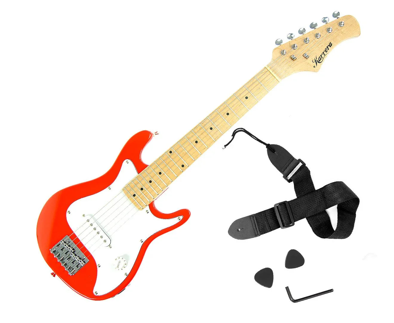 Karrera Electric Childrens Guitar Kids - Red - Mekamart Australia
