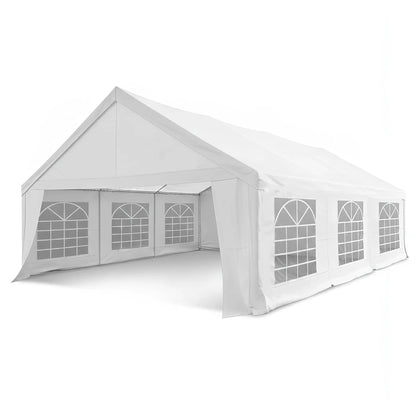 Wallaroo 6x6m Outdoor Event Marquee Gazebo Party Wedding Tent - White - Mekamart Australia