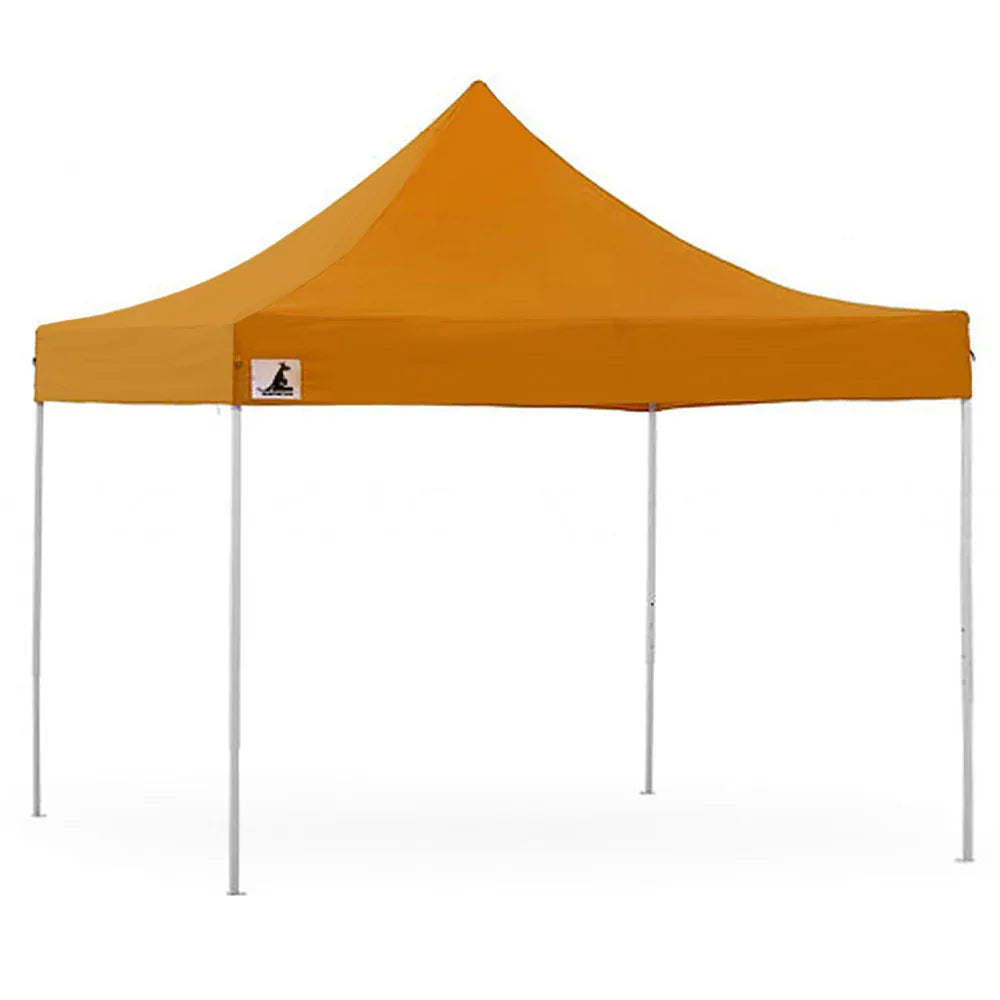 Wallaroo Gazebo Tent Marquee 3x3 PopUp Outdoor - Orange - Mekamart Australia