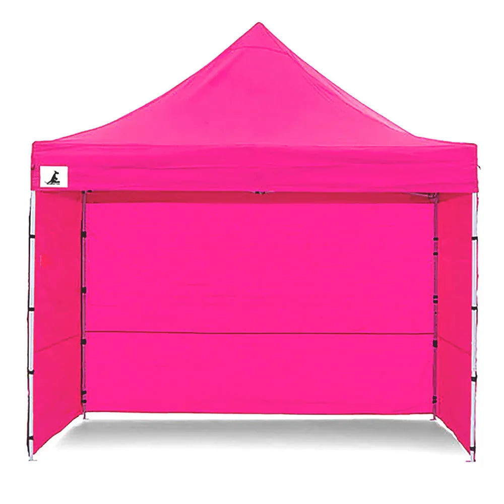 Wallaroo Gazebo Tent Marquee 3x3 PopUp Outdoor Pink - Mekamart Australia