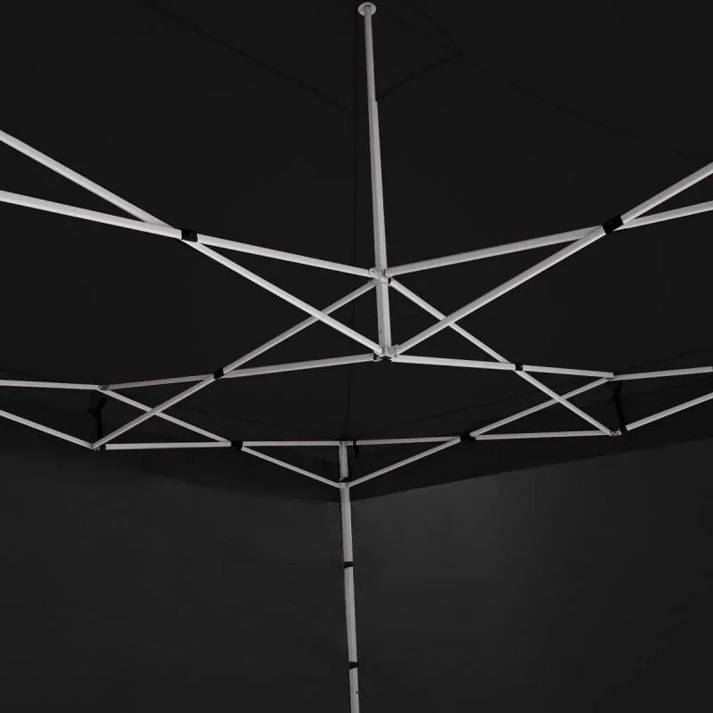 Wallaroo Gazebo Tent Marquee 3x4.5m PopUp Outdoor Black - Mekamart Australia