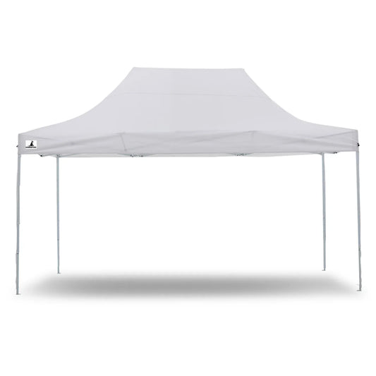 Wallaroo Gazebo Tent Marquee 3x4.5m PopUp Outdoor White - Mekamart Australia