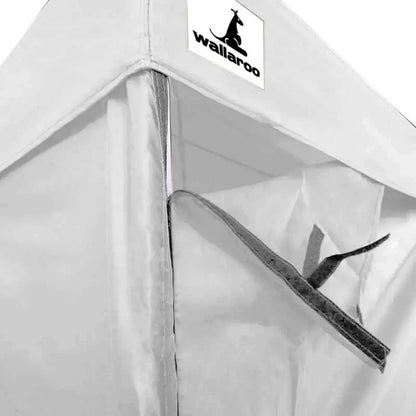 Wallaroo Gazebo Tent Marquee 3x4.5m PopUp Outdoor White - Mekamart Australia
