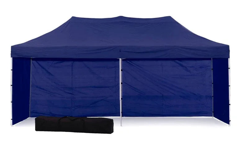 Wallaroo Gazebo Tent Marquee 3x6m PopUp Outdoor Wallaroo Blue - Mekamart Australia