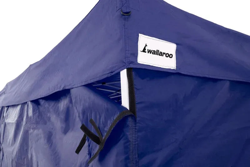 Wallaroo Gazebo Tent Marquee 3x6m PopUp Outdoor Wallaroo Blue - Mekamart Australia