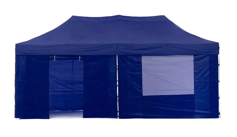 Wallaroo Gazebo Tent Marquee 3x6m PopUp Outdoor Wallaroo Blue - Mekamart Australia