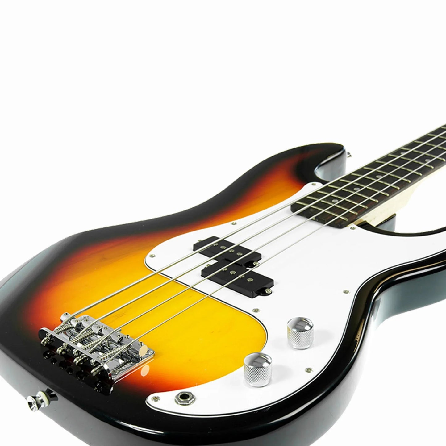 Karrera 39in Electric Guitar Bass Tuner Music 4-String Instrument Full Size Sunburst - Mekamart Australia