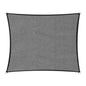 Wallaroo Outdoor Sun Shade Sail Canopy Grey Square 3.6 x 3.6M - Mekamart Australia