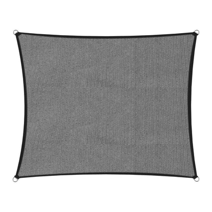Wallaroo Outdoor Sun Shade Sail Canopy Grey Square 4 x 4M - Mekamart Australia