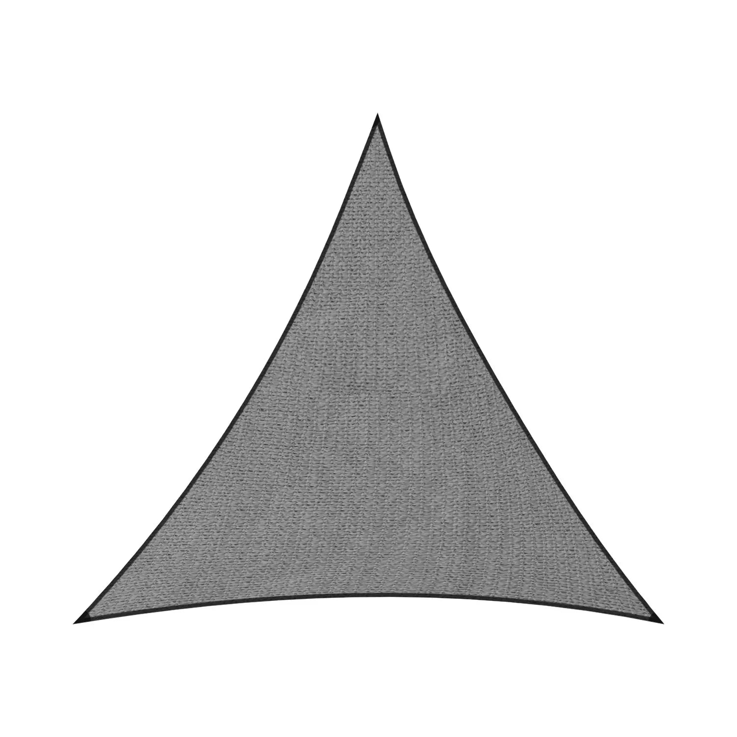 Wallaroo Outdoor Sun Shade Sail Canopy Grey Triangle 7 x 7 x 7M - Mekamart Australia