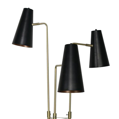 Sarantino Three Metal Shade Floor Lamp - Mekamart Australia