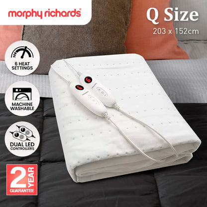 Morphy Richards Electric Blanket - Queen - Mekamart Australia