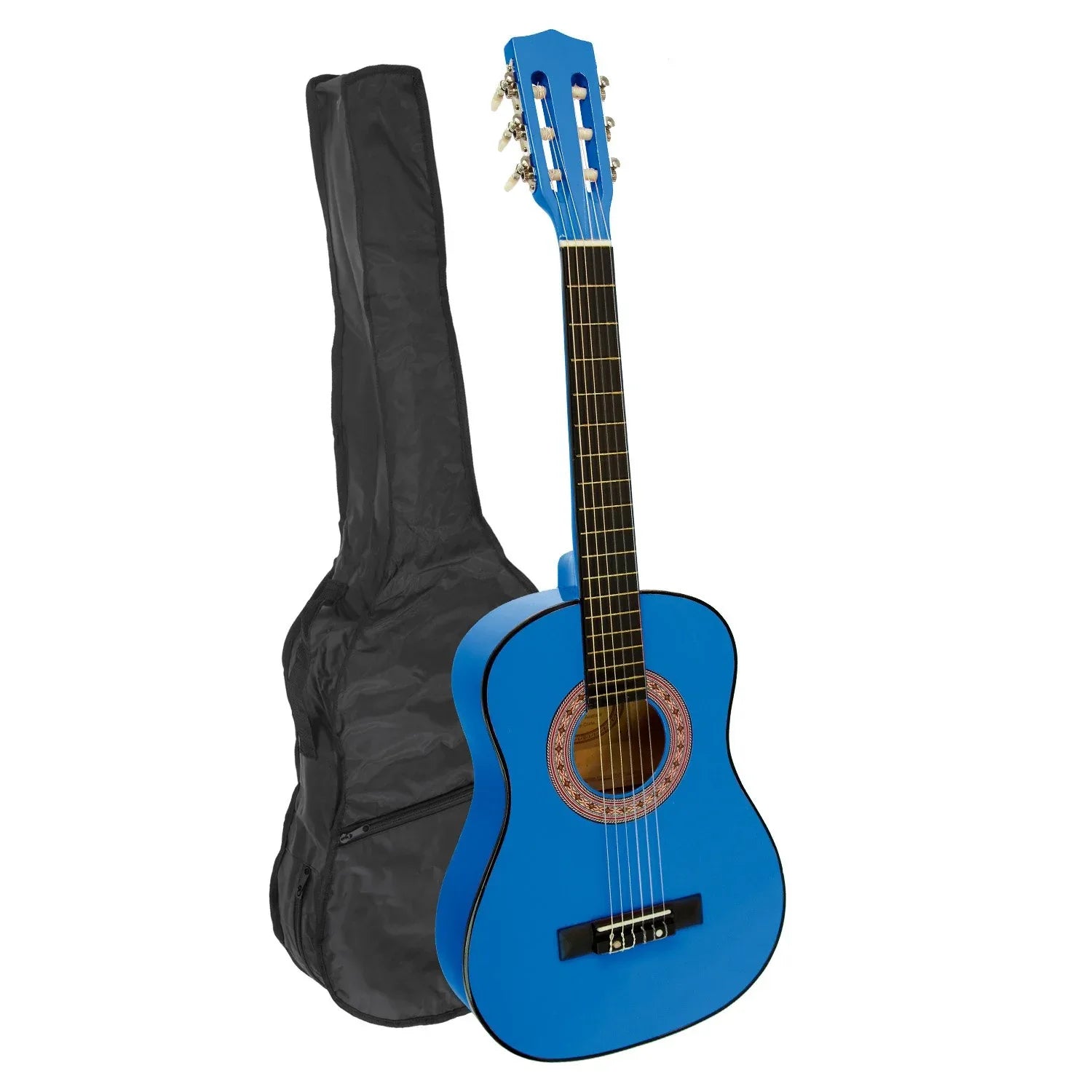 Karrera 34in Acoustic Children no cut Guitar - Blue - Mekamart Australia