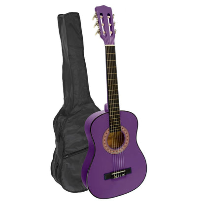 Karrera 34in Acoustic Children no cut Guitar - Purple - Mekamart Australia