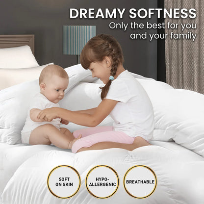 Laura Hill 700GSM Goose Down Feather Comforter Doona - Super King - Mekamart Australia