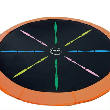 Kahuna 14ft Trampoline Replacement Spring Mat - Rainbow - Mekamart Australia