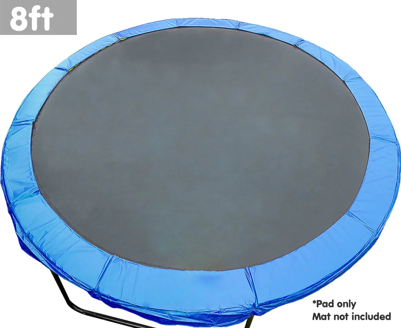 Kahuna 8ft Replacement Reinforced Outdoor Round Trampoline Safety Spring Pad Cover (8 Feet) - Mekamart Australia