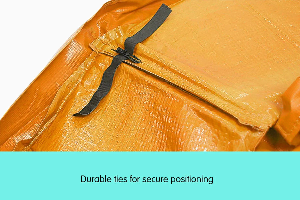 Kahuna 12ft Trampoline Replacement Pad Round - Orange - Mekamart Australia