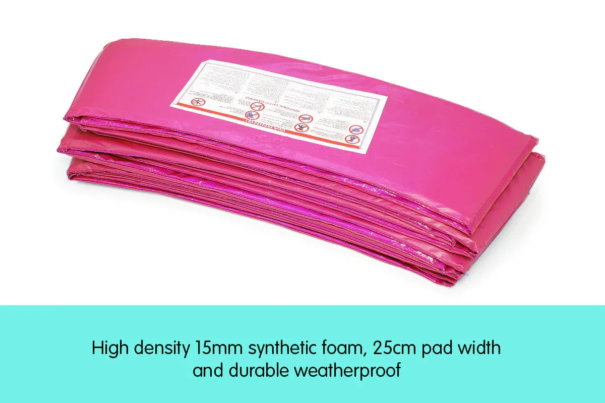 Kahuna 6ft Trampoline Replacement Pad Round - Pink - Mekamart Australia