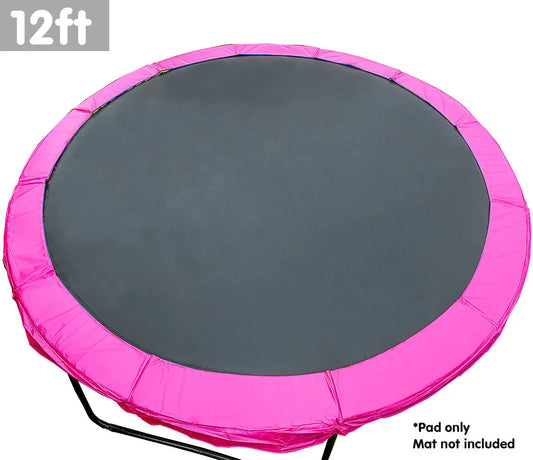 Kahuna 12ft Trampoline Replacement Pad Round - Pink - Mekamart Australia