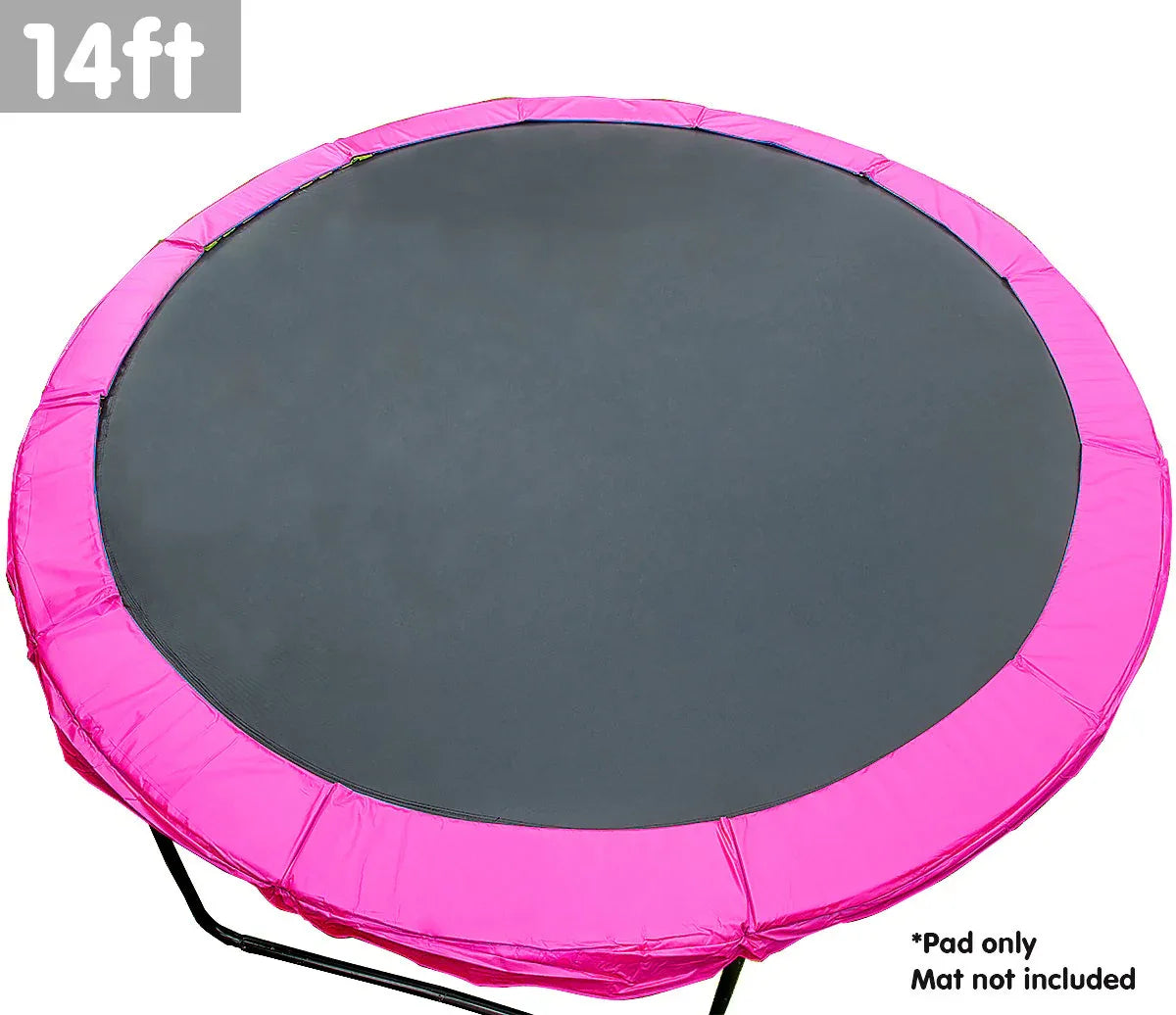 Kahuna 14ft Trampoline Replacement Pad Round - Pink - Mekamart Australia