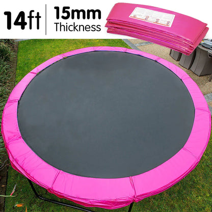 Kahuna 14ft Trampoline Replacement Pad Round - Pink - Mekamart Australia