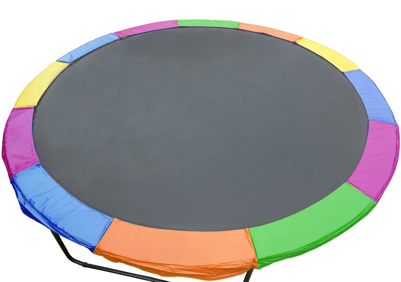 Kahuna 12ft Trampoline Replacement Pad Round - Rainbow - Mekamart Australia