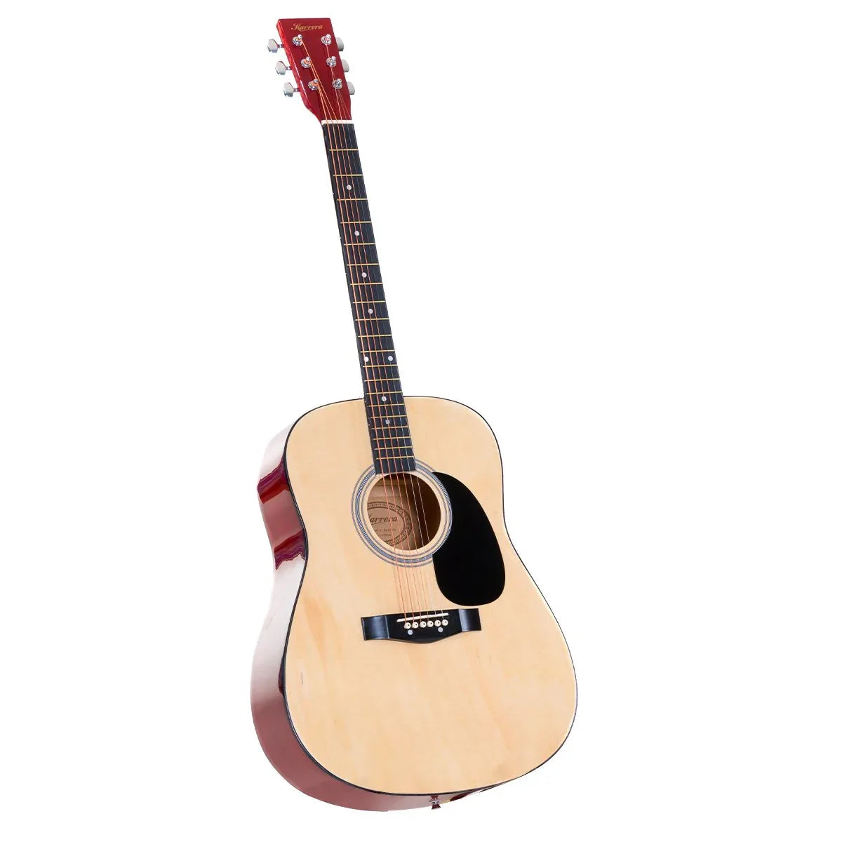 Karrera 41in Acoustic Wooden Guitar String Music Instrument - Mekamart Australia