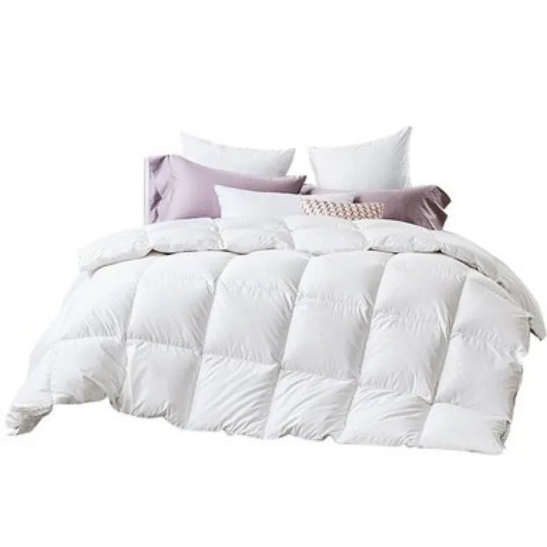 80% Goose Down 20% Goose Feather Quilt - Single - Mekamart Australia